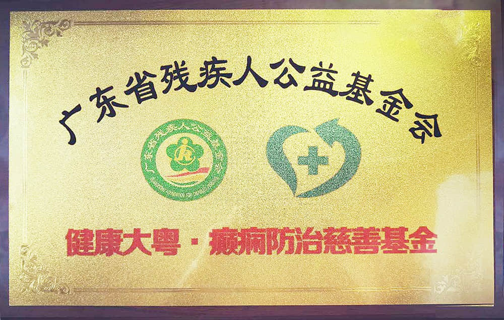 广东省残疾人公益基金会《健康大粤·癫痫防治慈善基金》启动仪式！