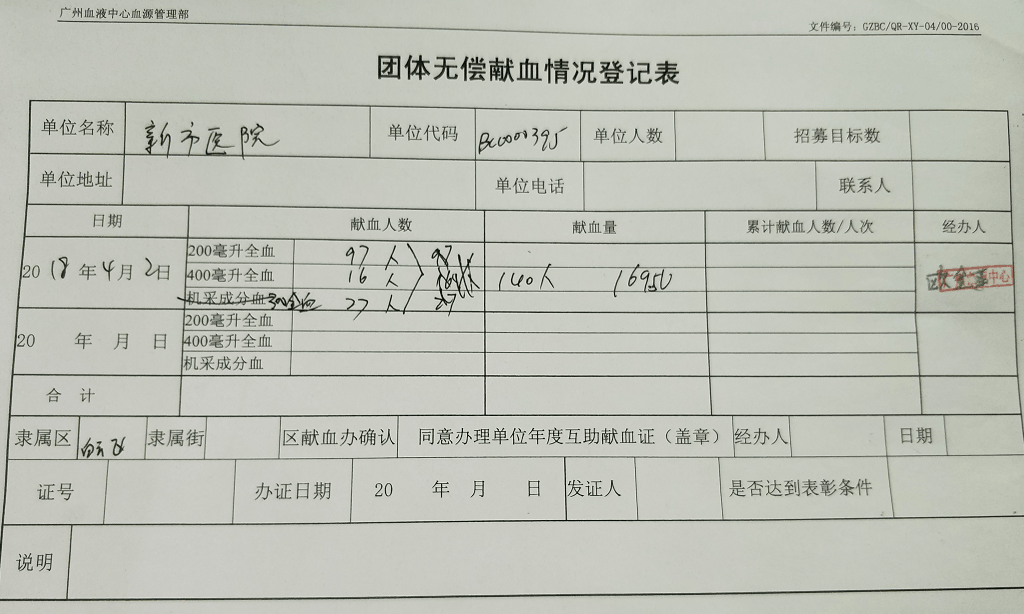 无偿献血，爱心飞扬——广药三院组织职工无偿献血公益活动！